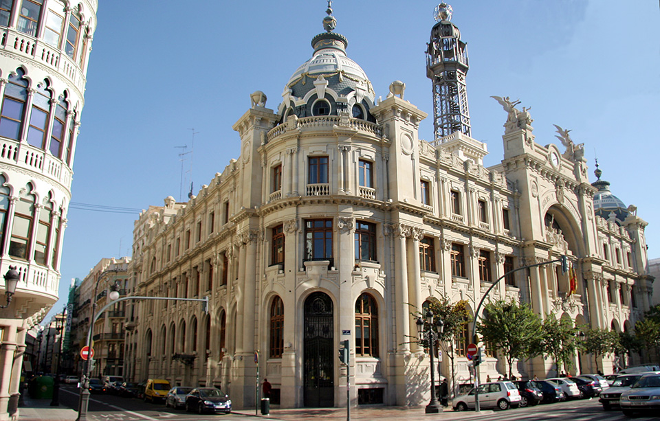 Edificio de Correos en Valencia