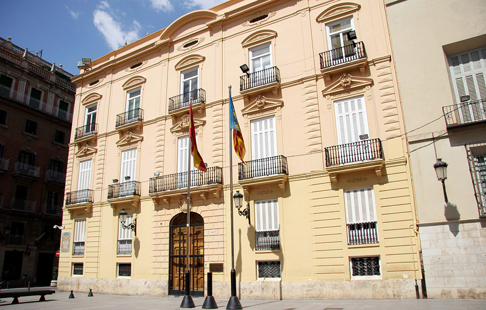 Palacio de Baylia en Valencia