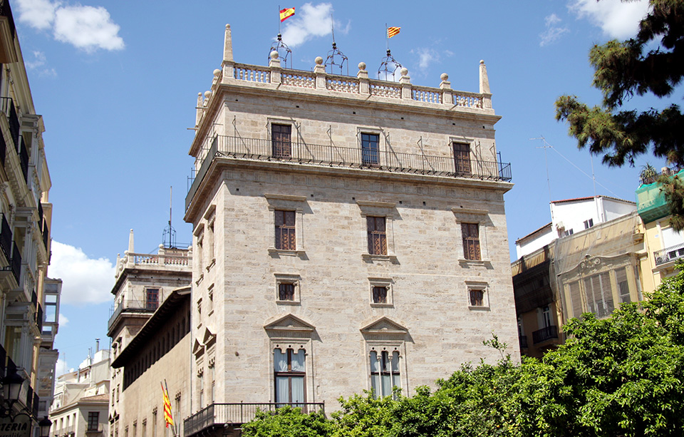 Palau de la Generalitat en Valencia