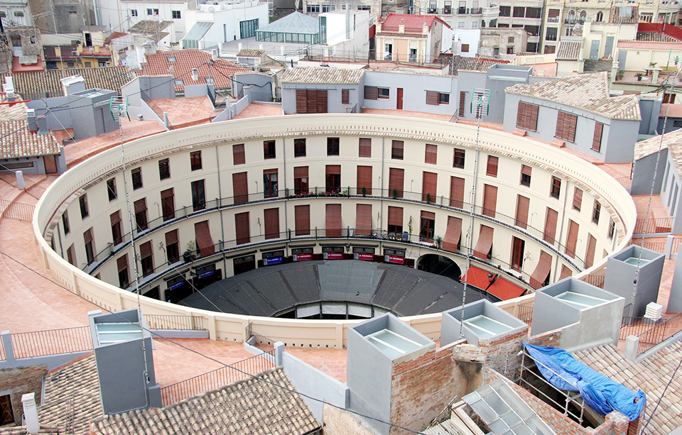 Piazza Rotonda a Valencia