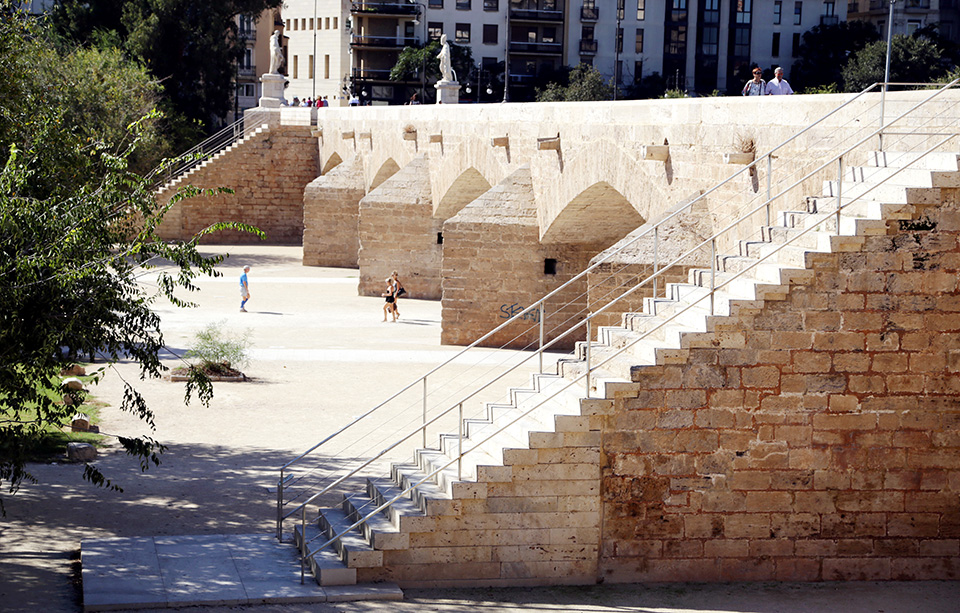 The Trinity Bridge in Valencia