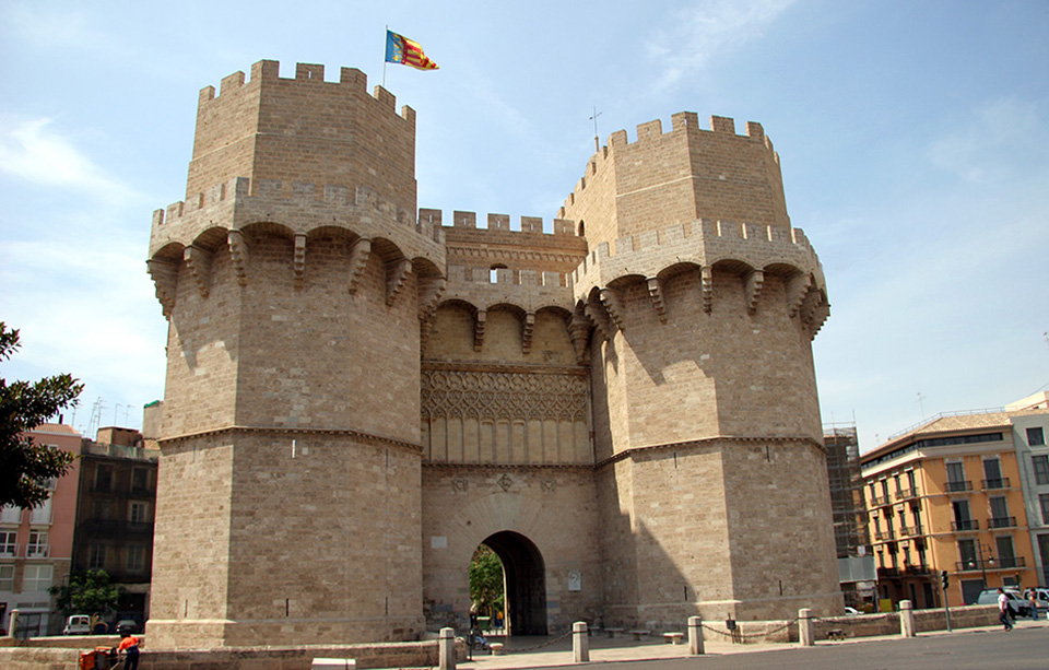 Torri di Serranos a Valencia