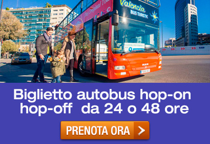 Valencia biglietto autobus hop-on hop-off da 24 o 48 ore