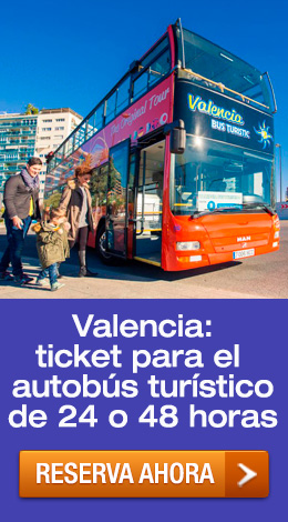 Valencia ticket para el autobus turistico de 24 o 48 horas