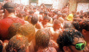 Tomatina in Spagna