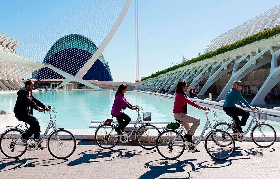 Tour guidato in bici a Valencia