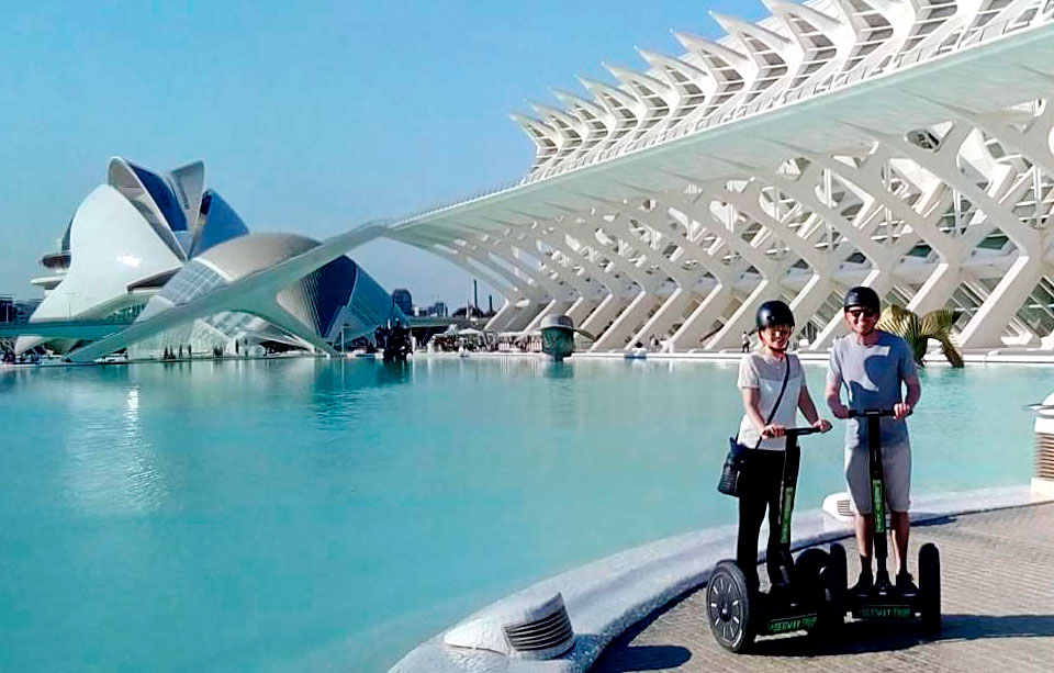 Visita guiada en Segway por Valencia